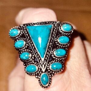 925 Sterling Turquoise Ring